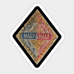 HALF AND HALF BEER Sticker